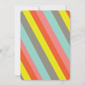 Kleurrijke 2025 oudejaarsavond moderne feestdag kaart (Achterkant)