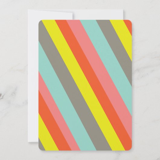 Kleurrijke 2025 oudejaarsavond moderne feestdag kaart (Achterkant)