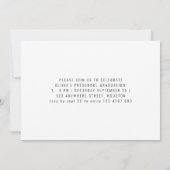 Kleurrijke 2 foto Kleuterschool Graduation Party Kaart (Achterkant)