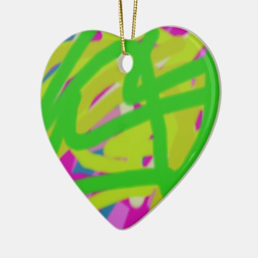 kleurrijke 3748 abstracte kunst keramisch ornament (Links)