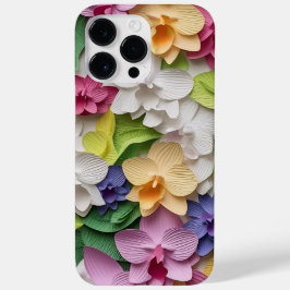  KLEURRIJKE 3-D LOOK ORCHIDEBLOEMEN Case-Mate iPhone 14 PRO MAX HOESJE