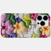  KLEURRIJKE 3-D LOOK ORCHIDEBLOEMEN Case-Mate iPhone CASE (Achterkant (horizontaal))