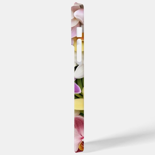 KLEURRIJKE 3-D LOOK ORCHIDEBLOEMEN Case-Mate iPhone CASE (Achterkant / Links)