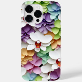 KLEURRIJKE 3-D LOOK ORCHIDEBLOEMEN Case-Mate iPhone 14 PRO MAX HOESJE