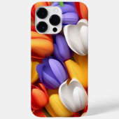 KLEURRIJKE 3-D LOOK TULP BLOEMEN Case-Mate iPhone CASE (Achterkant)