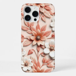 Kleurrijke 3D-bloem iPhone 16 Pro Max Hoesje