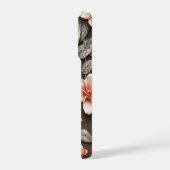 Kleurrijke 3D-bloem iPhone Hoesje (Linkerkant)