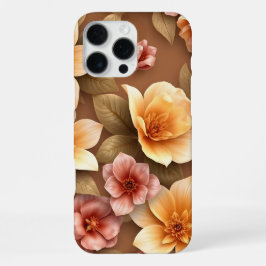 Kleurrijke 3D-bloem iPhone 16 Pro Max Hoesje