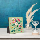Kleurrijke 3D-bloemen Fotoplaat (Insitu)
