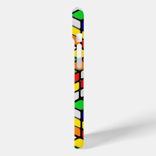 Kleurrijke 3D-blokjes Case-Mate iPhone Case (Achterkant / Links)