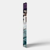 Kleurrijke 3D chrysanten, diamant lijst op maat Case-Mate iPhone Case (Achterkant / Rechts)