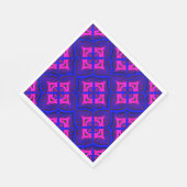 Kleurrijke 3D Digital Design Luncheon servetten -  (Hoek)
