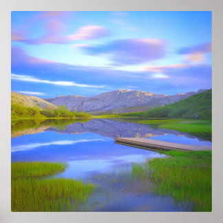 Kleurrijke 3D Digitale Folie Art Print | 4 x 4 inc