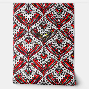 Kleurrijke 3D digitale schil en stick wallpaper – Behang