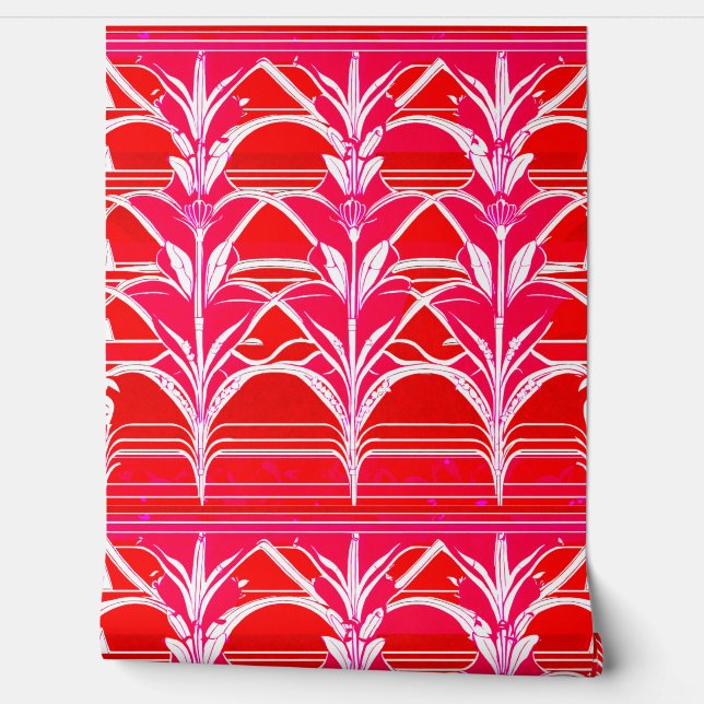 Kleurrijke 3D digitale schil en stick wallpaper –  Behang (Afrollen)