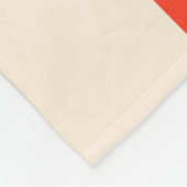 Kleurrijke 70s Retro Stripes Fleece Deken (Hoek)