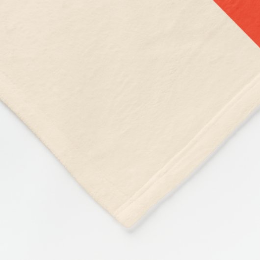 Kleurrijke 70s Retro Stripes Fleece Deken (Hoek)