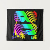 Kleurrijke 80-zonnepalmbomen wandkleed (Voorkant (horizontaal))