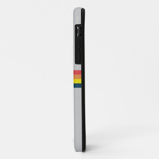 Kleurrijke 80s Retro Stripes Case-Mate iPhone Case (Achterkant/links)