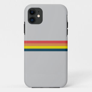 Kleurrijke 80s Retro Stripes Case-Mate iPhone Case