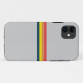 Kleurrijke 80s Retro Stripes Case-Mate iPhone Case (Achterkant (horizontaal))