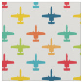 Kleurrijke A-10 Warthog Attack Jet Pattern Primari Stof (Close Up)