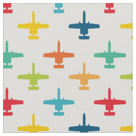 Kleurrijke A-10 Warthog Attack Jet Pattern Primari Stof