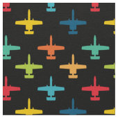 Kleurrijke A-10 Warthog Attack Jet Pattern Primari Stof (Close Up)