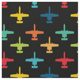 Kleurrijke A-10 Warthog Attack Jet Pattern Primari Stof