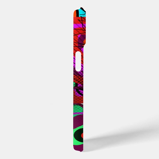 Kleurrijke & aangepaste clave muzieknoot Case-Mate iPhone case (Achterkant / Rechts)