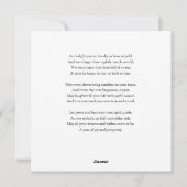 Kleurrijke aangepaste tekst Gelukkig Nieuwjaar 202 Feestdagenkaart (Achterkant)