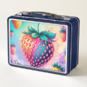 Kleurrijke aardbei 1e klas ster 2025 (Achterkant)