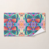 Kleurrijke aardbei bad handdoek (Handdoek)