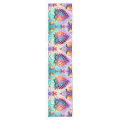 Kleurrijke aardbei korte tafelloper (Voorkant)