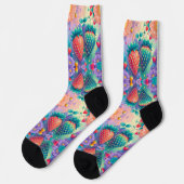 Kleurrijke aardbei sokken (Links)