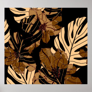 Kleurrijke aardbei: Waterverf roze erwten Poster