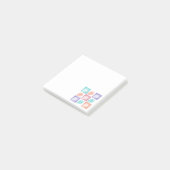 Kleurrijke Aardbeien Zomer Post-it® Notes (Schuin)