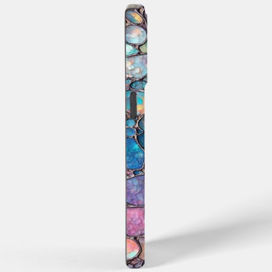 Kleurrijke Abalone Bubbels Case-Mate iPhone Case (Achterkant / Rechts)