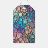 Kleurrijke Abalone Bubbels Gift Label Cadeaulabel (Voorkant)