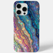 Kleurrijke Abalone Ripples Case-Mate iPhone Case (Achterkant)