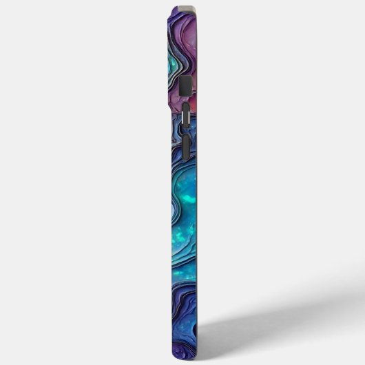 Kleurrijke Abalone wervelingen Case-Mate iPhone Case (Achterkant / Links)