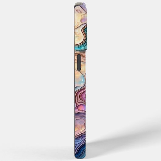 Kleurrijke Abalone wervelingen Case-Mate iPhone Case (Achterkant / Rechts)