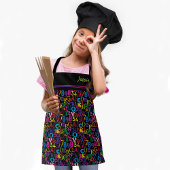 Kleurrijke ABC's en 123s Schort