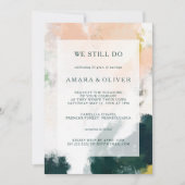 Kleurrijke Abstract doen we nog steeds gelofte ver Kaart (Voorkant)