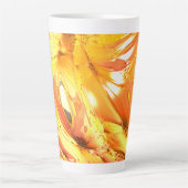 Kleurrijke Abstract -Fractal- Late Mok D001 (Voorkant)