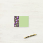 Kleurrijke Abstract Paarse Khaki Fractale Kunst Post-it® Notes (Op bureau)