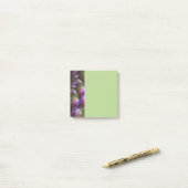 Kleurrijke Abstract Paarse Khaki Fractale Kunst Post-it® Notes (Op bureau)
