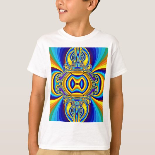 Kleurrijke Abstracte Achtergrond-14334 T-shirt (Voorkant)