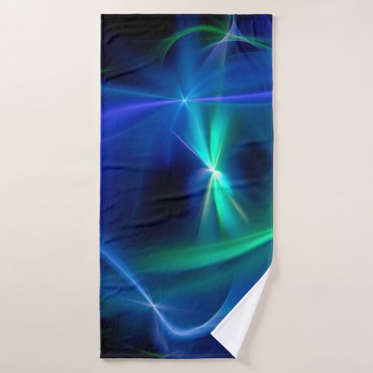 kleurrijke abstracte achtergrond abstract, kunst, badhanddoek (Badhanddoek)