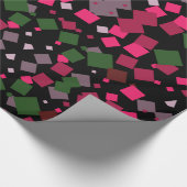 Kleurrijke abstracte achtergrond cadeaupapier (Hoek)